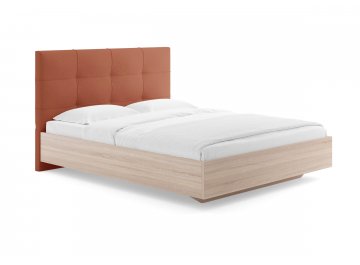 Двуспальная кровать Victoria терракотовый тедди