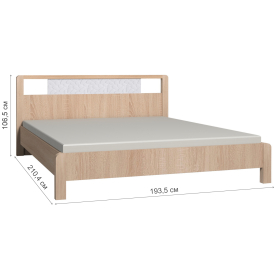 Двуспальная кровать WYSPAA 41 180x200