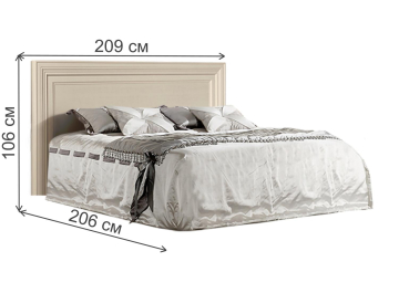 Двуспальная кровать Амели