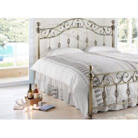 Кровать BD-603 160х200 античная медь