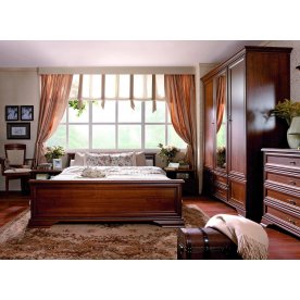 Кровать Kentaki S320-LOZ 160х200 каштан