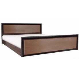 Кровать Коен (каркас) LOZ 160x200 венге магия / штрокс темный