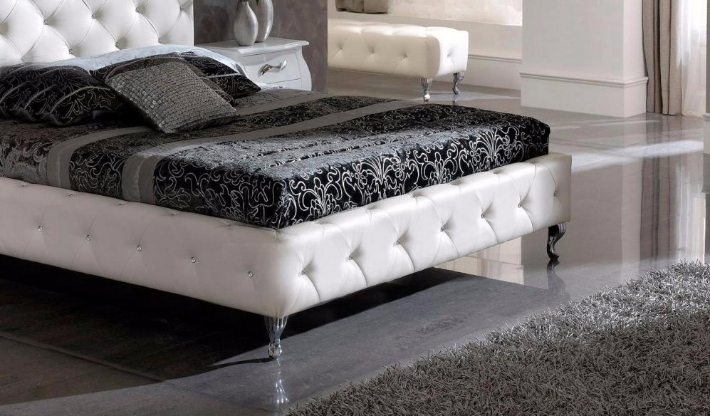 Кровать Nelly 621 180х200 белая