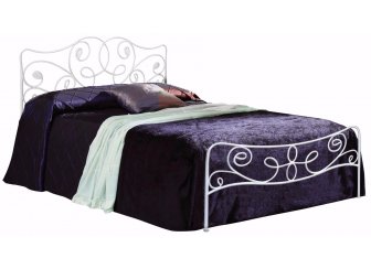 Кровать Olga 531 160x200 кремовая