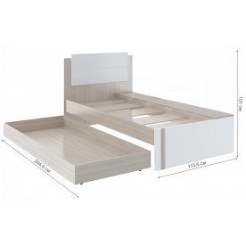 Односпальная кровать Волкер М14