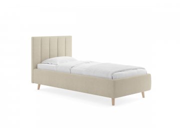 Односпальная кровать Alma бежевый лаунж