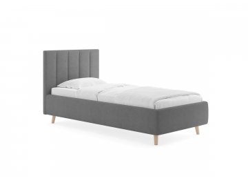 Односпальная кровать Alma серый лаунж