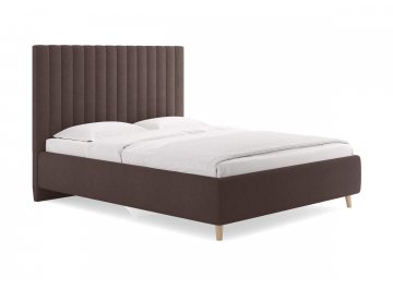 Односпальная кровать Amanda кофе лаунж