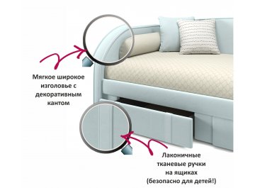 Односпальная кровать Elda