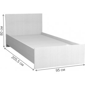 Односпальная кровать Кэт-7