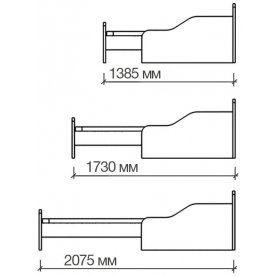 Односпальная кровать Наранта КБЕ