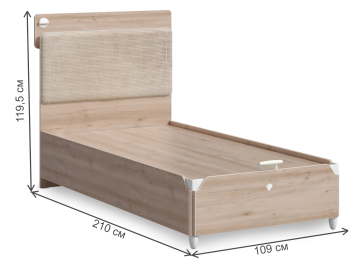 Односпальная кровать Line Duo