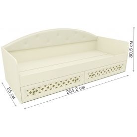 Односпальная кровать Ливадия Л8м