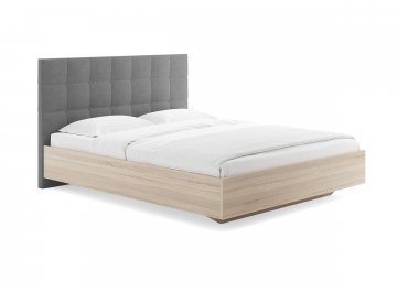 Односпальная кровать Luiza серый лаунж