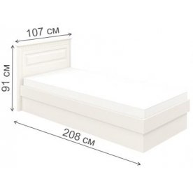 Односпальная кровать Марсель МН