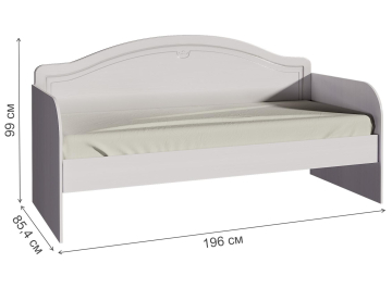 Односпальная кровать Melania 12