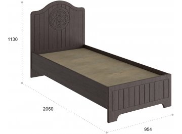 Односпальная кровать Монблан МБ-65К