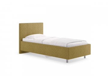 Односпальная кровать Prato горчичный кашемир