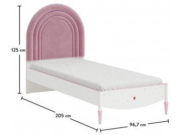 Односпальная кровать Princess