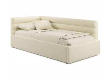 Односпальная кровать Aura бежевый