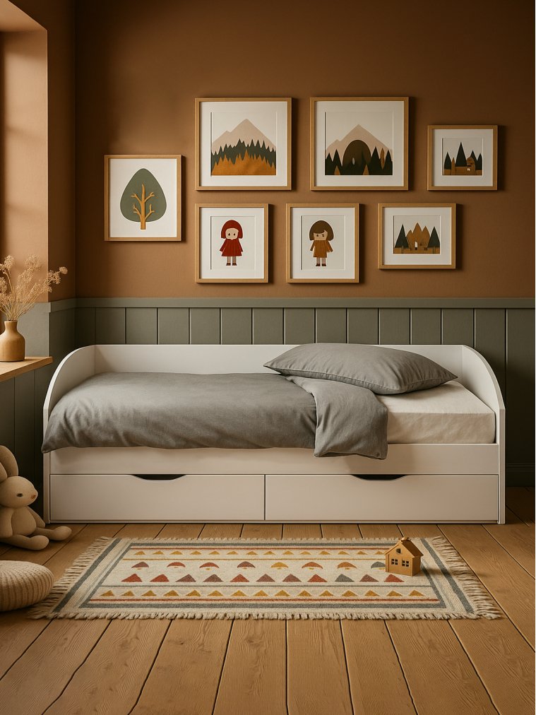 Подростковая кровать Классика белый