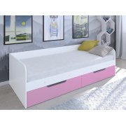 белый / розовый