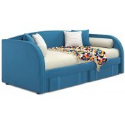 синий велюр