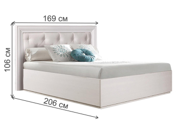 Полутораспальная кровать Амели