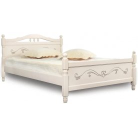 Полутораспальная кровать Людмила-17