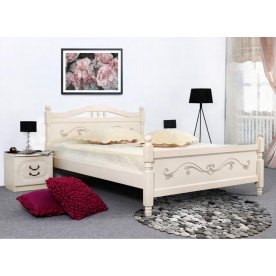 Полутораспальная кровать Людмила-17