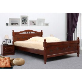 Полутораспальная кровать Людмила-17