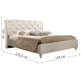 Полутораспальная кровать Венеция