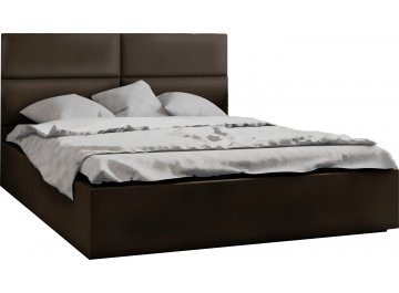 Полутораспальная кровать Афродита-4 светло-розовый велюр velutto 37