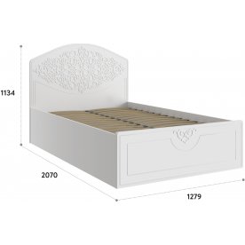Полутораспальная кровать Ассоль АС-68