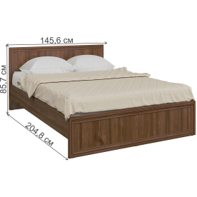 Полутораспальная кровать Мирелла