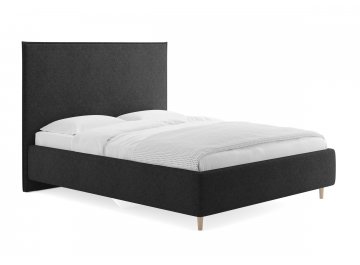 Односпальная кровать Eveline графитовый кашемир