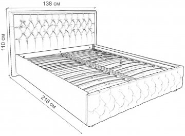 Полутораспальная кровать Флоренция