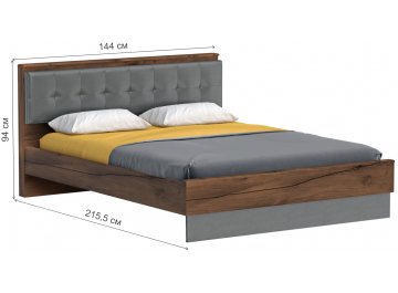 Полутораспальная кровать Глазго