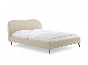 Полутораспальная кровать Katrin бежевый лаунж