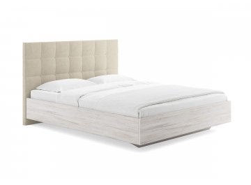 Двуспальная кровать Luiza бежевый лаунж