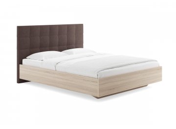 Двуспальная кровать Luiza кофе лаунж