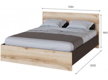 Полутораспальная кровать Плейона