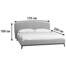 Полутораспальная кровать Сканди Лайт