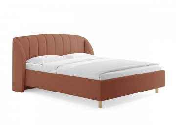 Полутораспальная кровать Valencia терракотовый тедди
