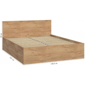 Полутораспальная кровать Виктория ВИ-37