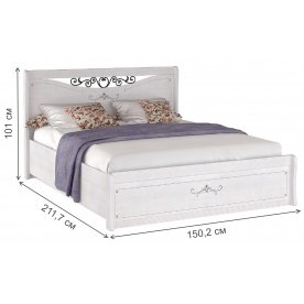 Полутораспальная кровать Афродита 20