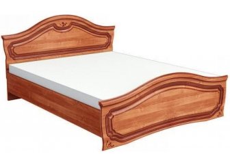 Кровать Орхидея СП-002-12 черешня с матрасом