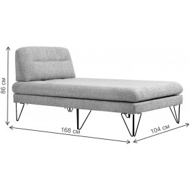 Диван-кушетка Рокки