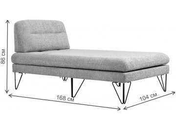 Диван-кушетка Рокки