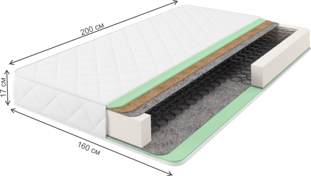 Матрас Promo B Cocos  160x200